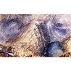 Loch Coruisk, Skye Painting Reproduction