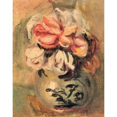 Vase of Flowers Painting Reproduction