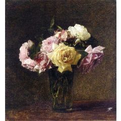 Roses Painting Reproduction