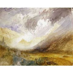 Sion, Capital of the Canton Valais Painting Reproduction