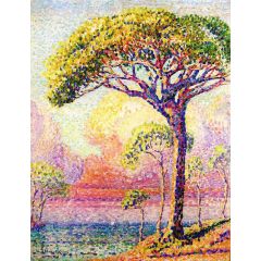 A Pine Tree Painting Reproduction