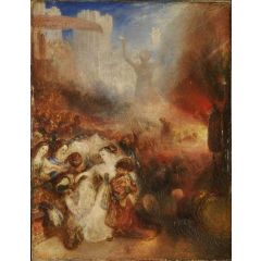 Shadrach, Meshach and Abednego in the Burning Fiery Furnace Painting Reproduction