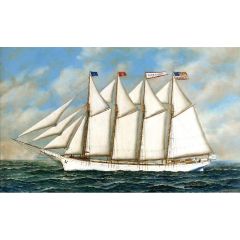 Schooner Marie Gilbert Painting Reproduction