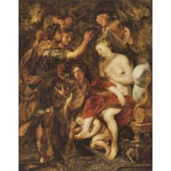 The Crowning of Roxana Painting Reproduction