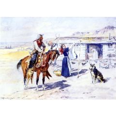 Thoroughman’s Home on the Range Painting Reproduction