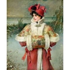The Lady of the Snows Painting Reproduction