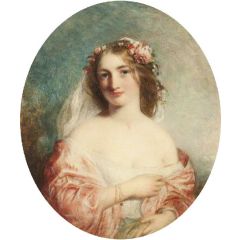 The Blonde Painting Reproduction