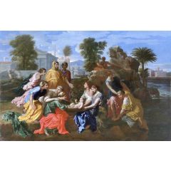 The Finding of Moses Painting Reproduction