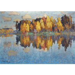 Autumn Day Painting Reproduction