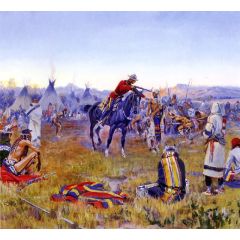 Single Handed Painting Reproduction