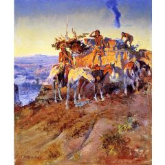 Signal Smoke Painting Reproduction
