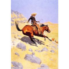 The Cowboy Painting Reproduction