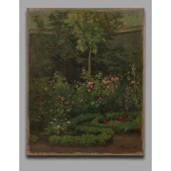 A Rose Garden Painting Reproduction