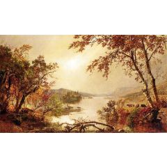 Greenwood Lake Painting Reproduction