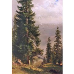Grindelwald Valley Painting Reproduction