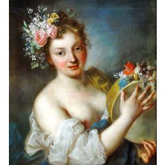 Allegory of Music Painting Reproduction