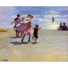 Brighton Beach Painting Reproduction