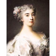 Portrait of Enrichetta Sofia of Modena Painting Reproduction