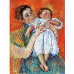 The Barefoot Child Painting Reproduction