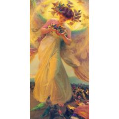 The Angel of the Birds Painting Reproduction