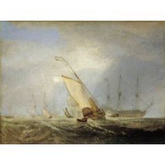Van Tromp Returning after the Battle off the Dogger Bank Painting Reproduction