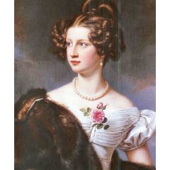 Amelie Kruedener Painting Reproduction