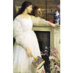 Symphony in White, No. 2: The Little White Girl Painting Reproduction