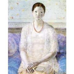 Portrait of a Girl Painting Reproduction