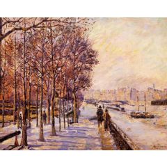 Place Valhubert Painting Reproduction