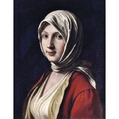 Portrait of a Woman Painting Reproduction