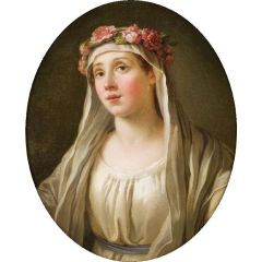 A Vestal Painting Reproduction