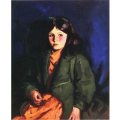 Portrait of Mary Patton Painting Reproduction