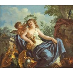 An Allegory of Victory Painting Reproduction