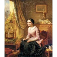 The Canary’s Song Painting Reproduction