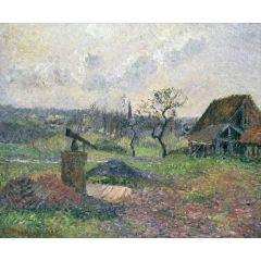Brick Kiln, Eragny Painting Reproduction
