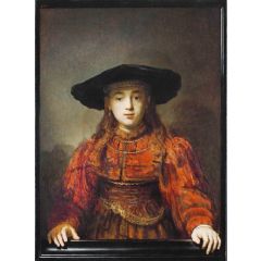 The Girl in the Picture Frame(also known as The Jewish Bride) Painting Reproduction