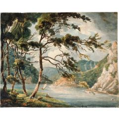 The Avon near Wallis’s Wall Painting Reproduction