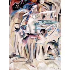 Happy Omen Painting Reproduction