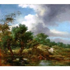The Pond Painting Reproduction
