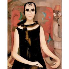 Portrait of Mlle. Madeleine de Cérenville Painting Reproduction