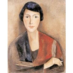 Portrait of Pernette (Simone Schulé) Painting Reproduction