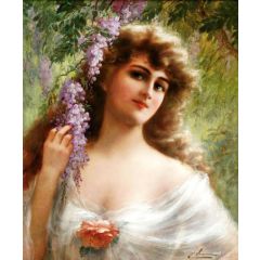 Portrait of a Woman Painting Reproduction