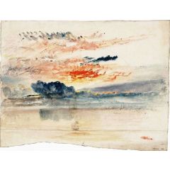 Study of Sea and Sky Painting Reproduction