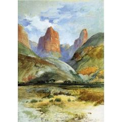 Colburn’s Butte ,South Utah Painting Reproduction