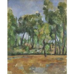 Provencal Landscape Painting Reproduction