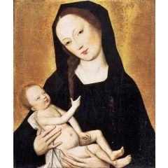 Virgin and Child Painting Reproduction