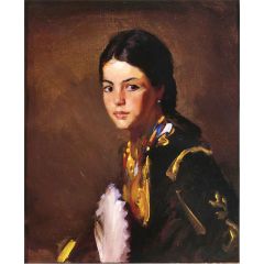 Segovian Girl Painting Reproduction