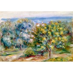Study for Landscape of the Midi Painting Reproduction
