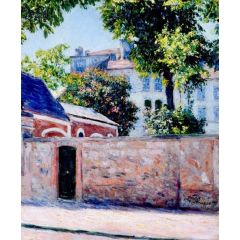 Houses at Argenteuil Painting Reproduction