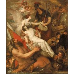 The Immortality of Nelson Painting Reproduction